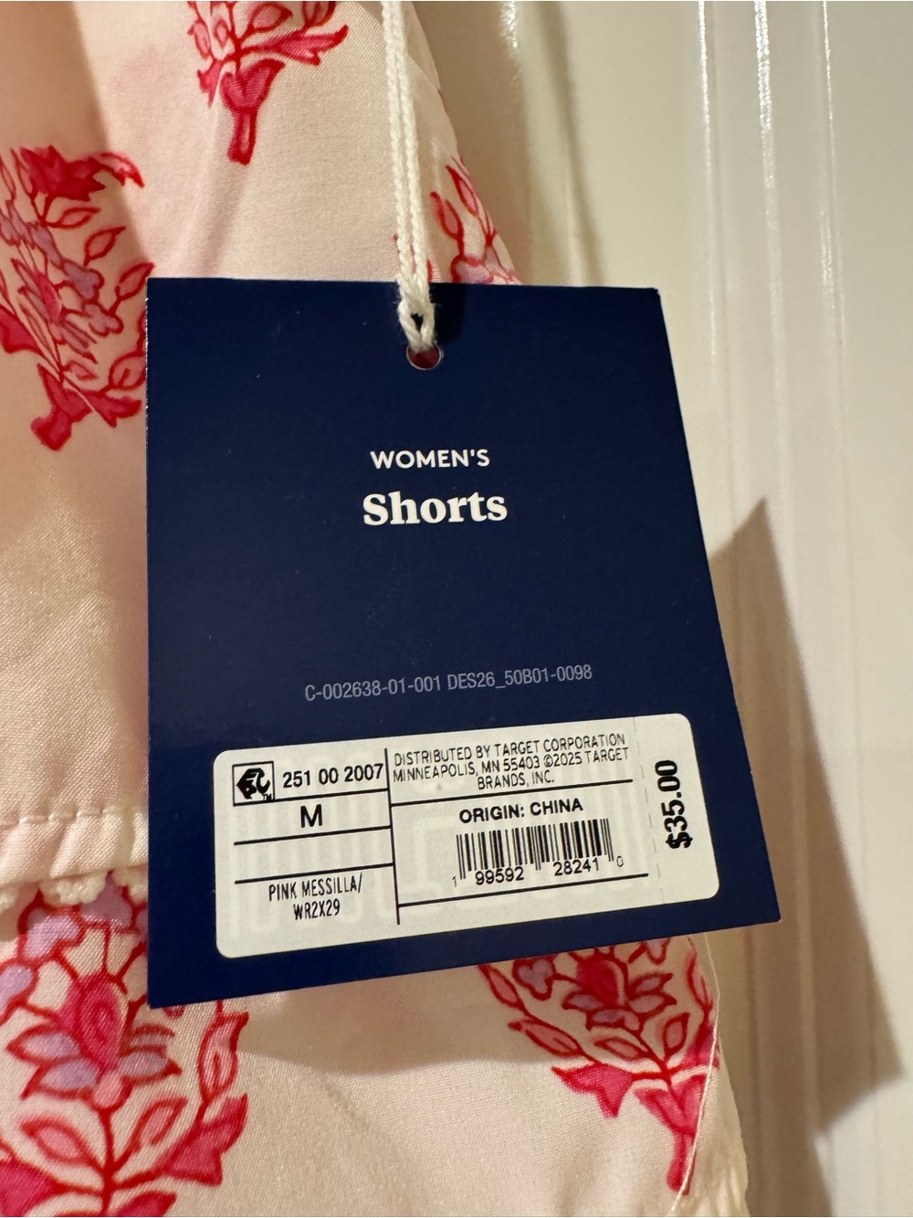 Roller Rabbit x Target Pink Floral Ruffle Shorts - Picture 3 of 5